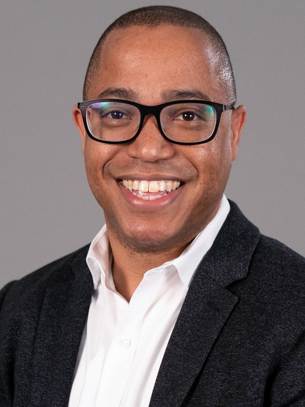 Mondesire-Sean – 2022 A headshot of Dr. Sean Mondesire.